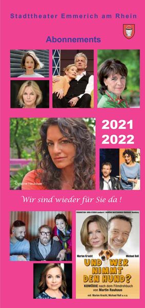 Deckblatt des Spielzeitheftes 2021/2022
