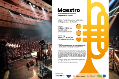 Plakat Maestro Dirigenten-Contest