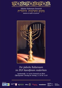Plakat des jüdischen Kulturraums