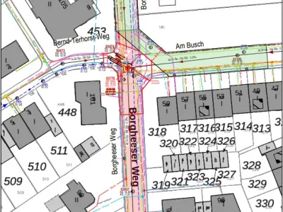 Kanalerneuerung Borgheeser Weg