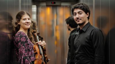 Duo Anna Haas (Violine) und Giuseppe d‘ Elia (Klavier)