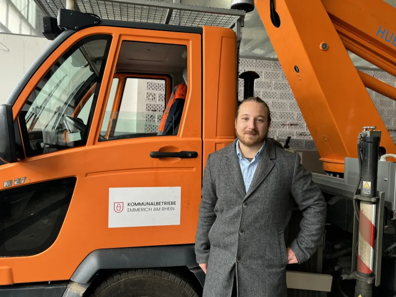 Neuer Bauhofsleiter Dennis Mocker