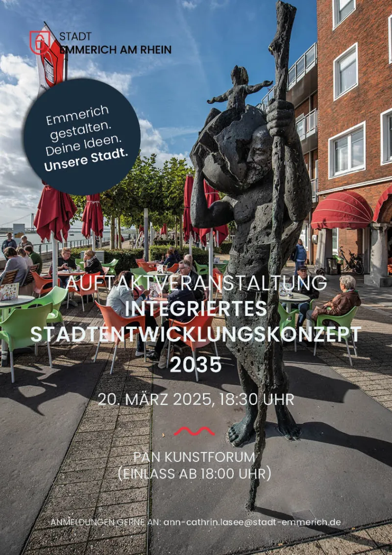 Plakat zur ISEK Auftaktveranstaltung