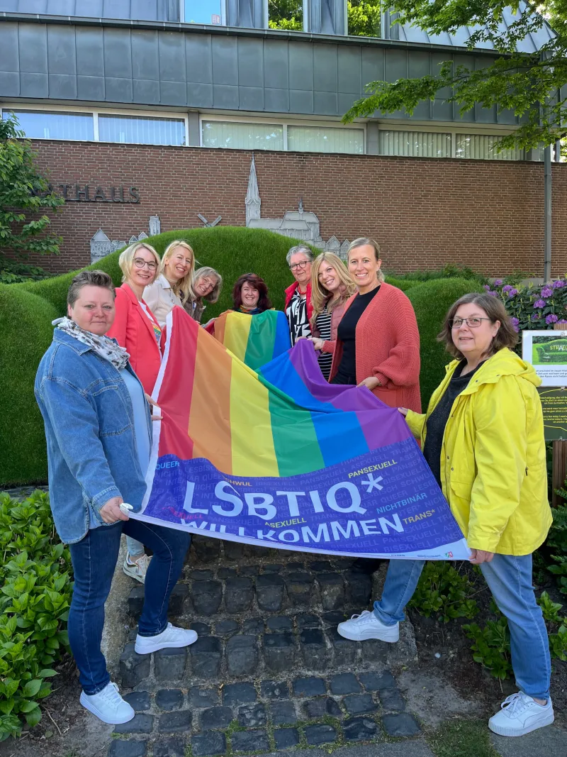 Bild der Gleichstellungsbeauftragte zum internationalen Tag gegen Homophobie (IDAHOBIT)