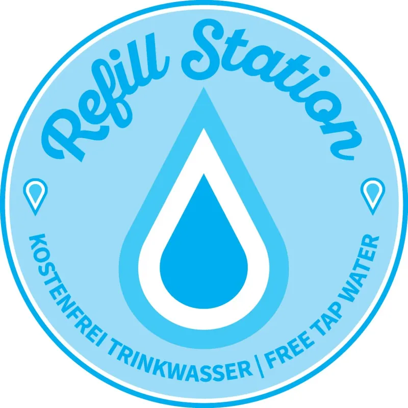 Refill Stationen Sticker Refill Stationen Sticker