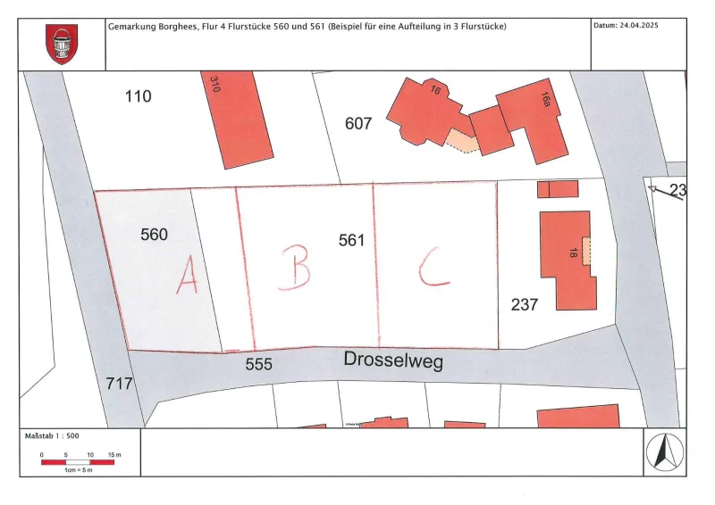 Baugrundstücke Drosselweg Baugrundstücke Drosselweg