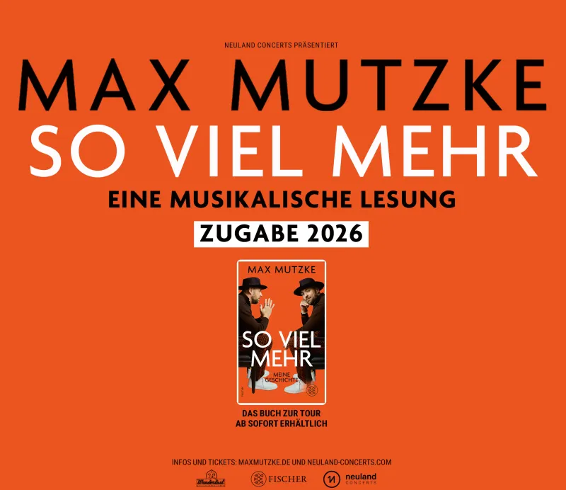 Max Mutze Lesetour (Bild: Gaby Gerster/ Neuland Concerts)