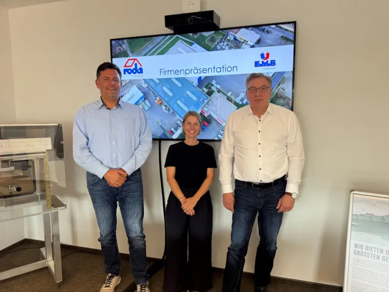 WfG Unternehmensbesuch bei der E.M.B. Products GmbH