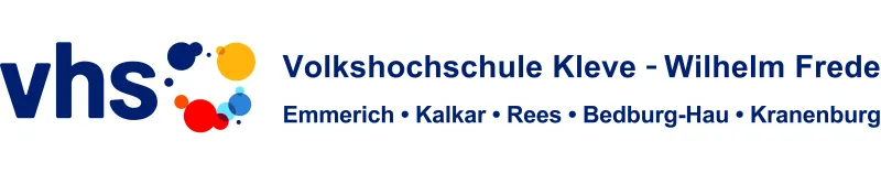 Logo der VHS Kleve Logo der VHS Kleve